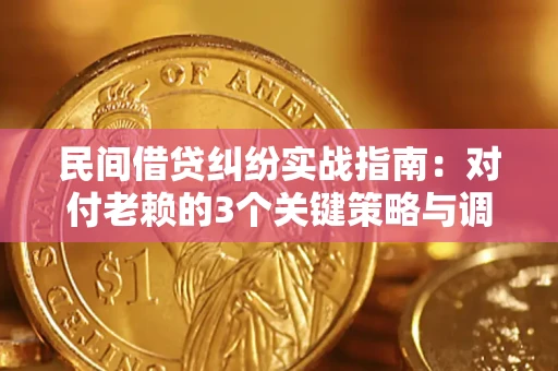 武汉民间借贷纠纷实战指南：对付老赖的3个关键策略与调解盲区解析