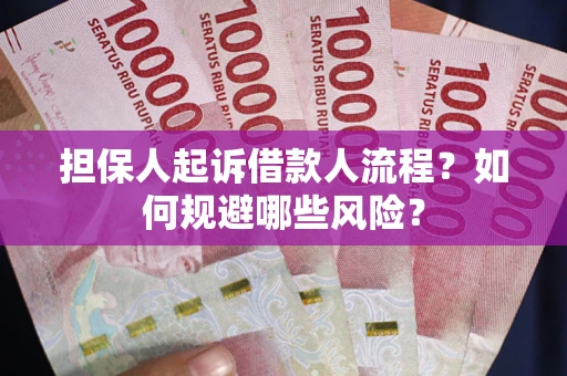 武汉担保人起诉借款人流程？如何规避哪些风险？