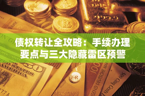 武汉债权转让全攻略：手续办理要点与三大隐藏雷区预警