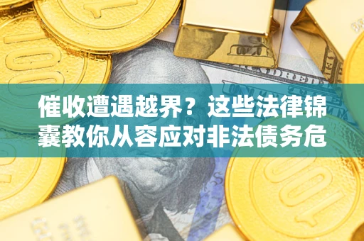 武汉催收遭遇越界？这些法律锦囊教你从容应对非法债务危机