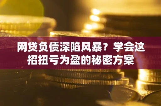 武汉网贷负债深陷风暴？学会这招扭亏为盈的秘密方案